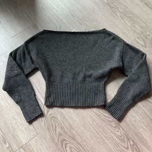 Garage off the shoulder sweater